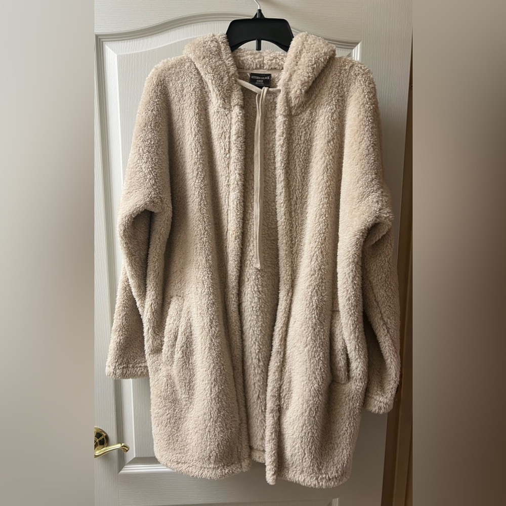 32°  HEAT -  Cozy Sherpa Open Front Jacket